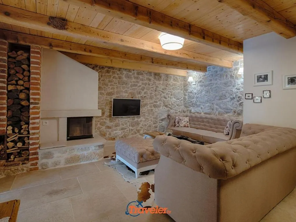 Beautiful Stone Villa With Swimming Pool, Sauna And Large Garden By Traveler Tourist Agency Krk Id 2225 Gabonjin 0*,
