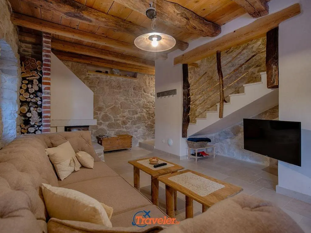 Beautiful Stone Villa With Swimming Pool, Sauna And Large Garden By Traveler Tourist Agency Krk Id 2225 Gabonjin