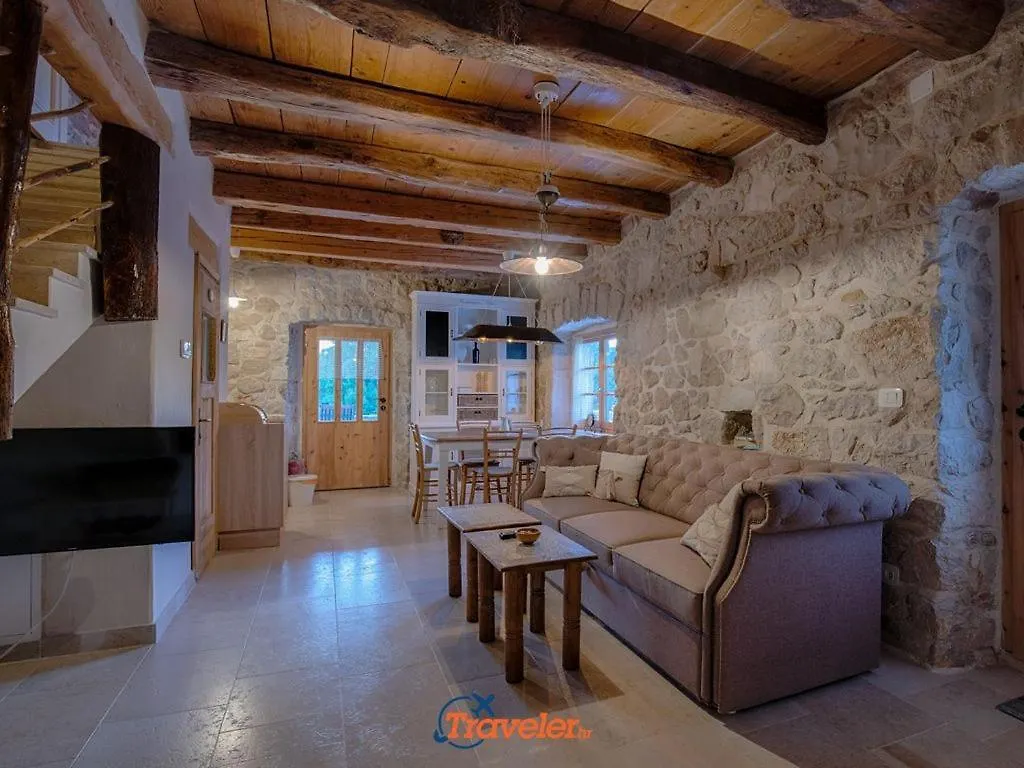 Beautiful Stone Villa With Swimming Pool, Sauna And Large Garden By Traveler Tourist Agency Krk Id 2225 Gabonjin 0*,  Croatia