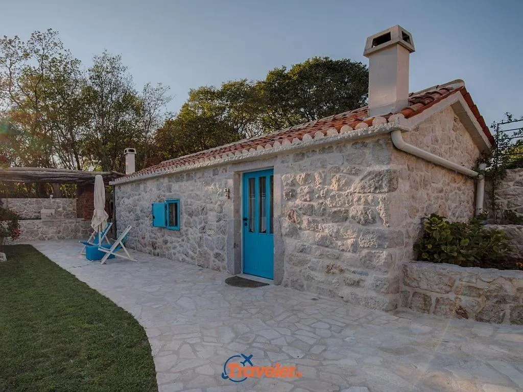 Beautiful Stone Villa With Swimming Pool, Sauna And Large Garden By Traveler Tourist Agency Krk Id 2225 Gabonjin Kroatien